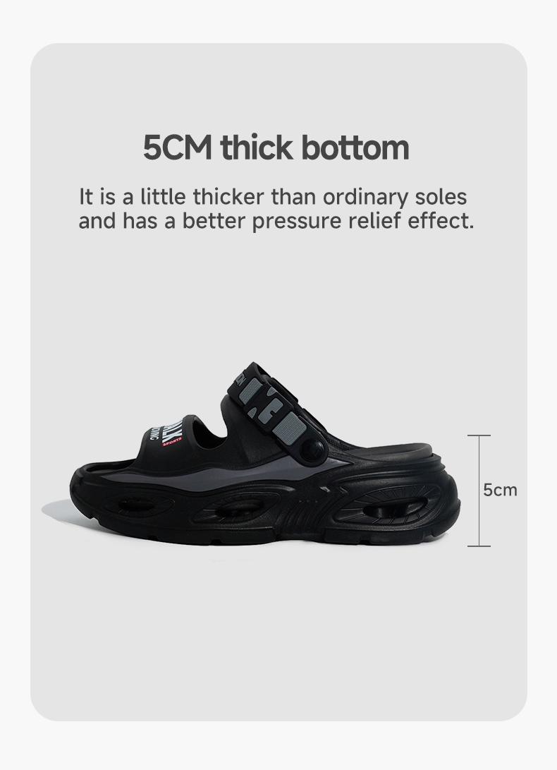 Men's Stylish Comfortable Sandals Soft Non-Sore Anti- Slip for Office Travel Beach Home All-Day Comfort Versatile Design Perfect for Every Occasion