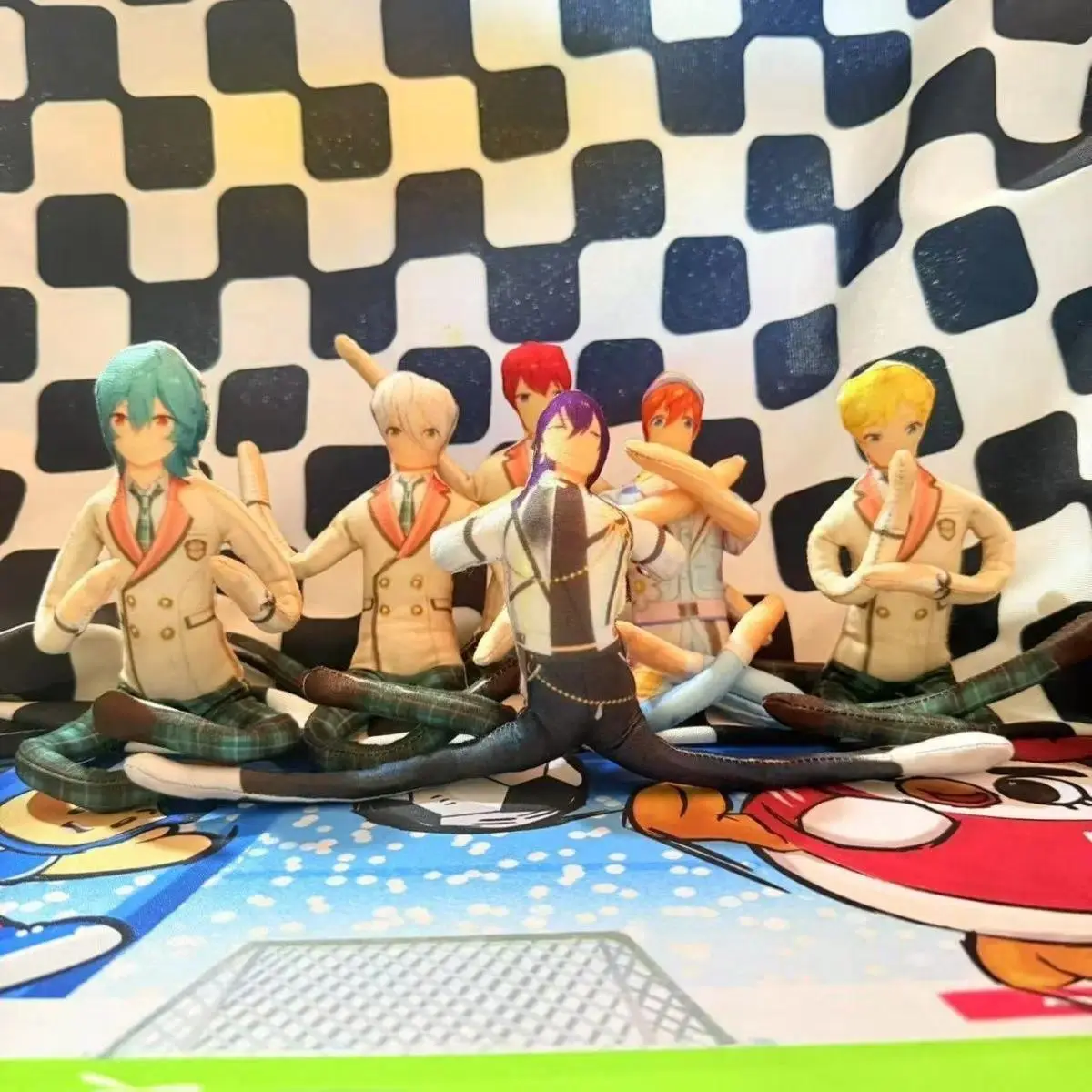 Twisty Toys Anime Ensemble Stars Akehoshi Subaru Suou Plush Cotton Stuffed Dolls Twistable Shape Children's Model Decoration Toy
