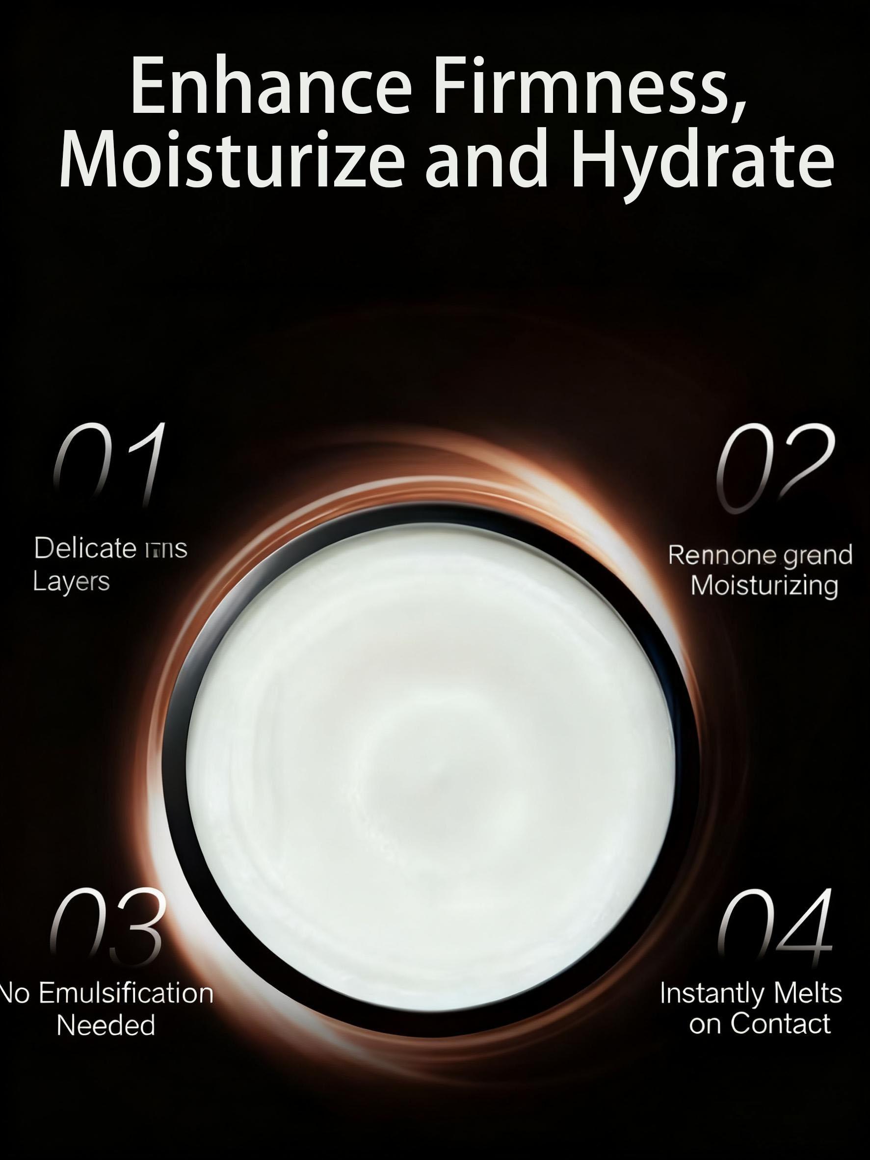 OBOSkinCove Anti-Aging Face Cream - Hydrating Lifting& Firming Moisturizer,Plant-Powered Formula with Niacinamide, Hyaluronic Acid &Botanicals | For Wrinkles, Dry & Sagging Skin Hydrate Moisturizing