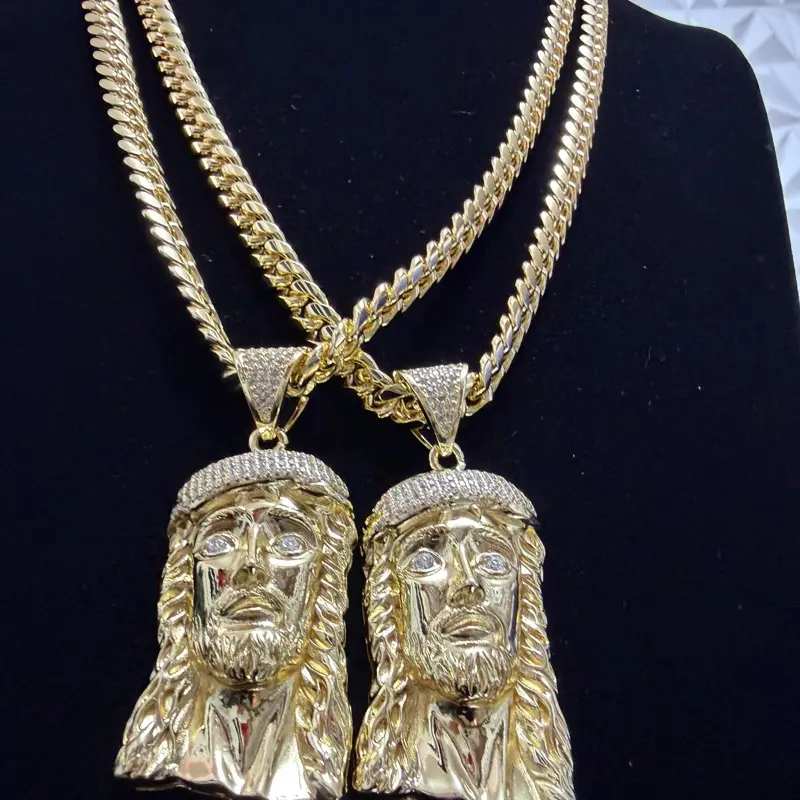 14k Gold Bonded Pendant with Necklace - Set of 1 Pendant and 1 Necklace