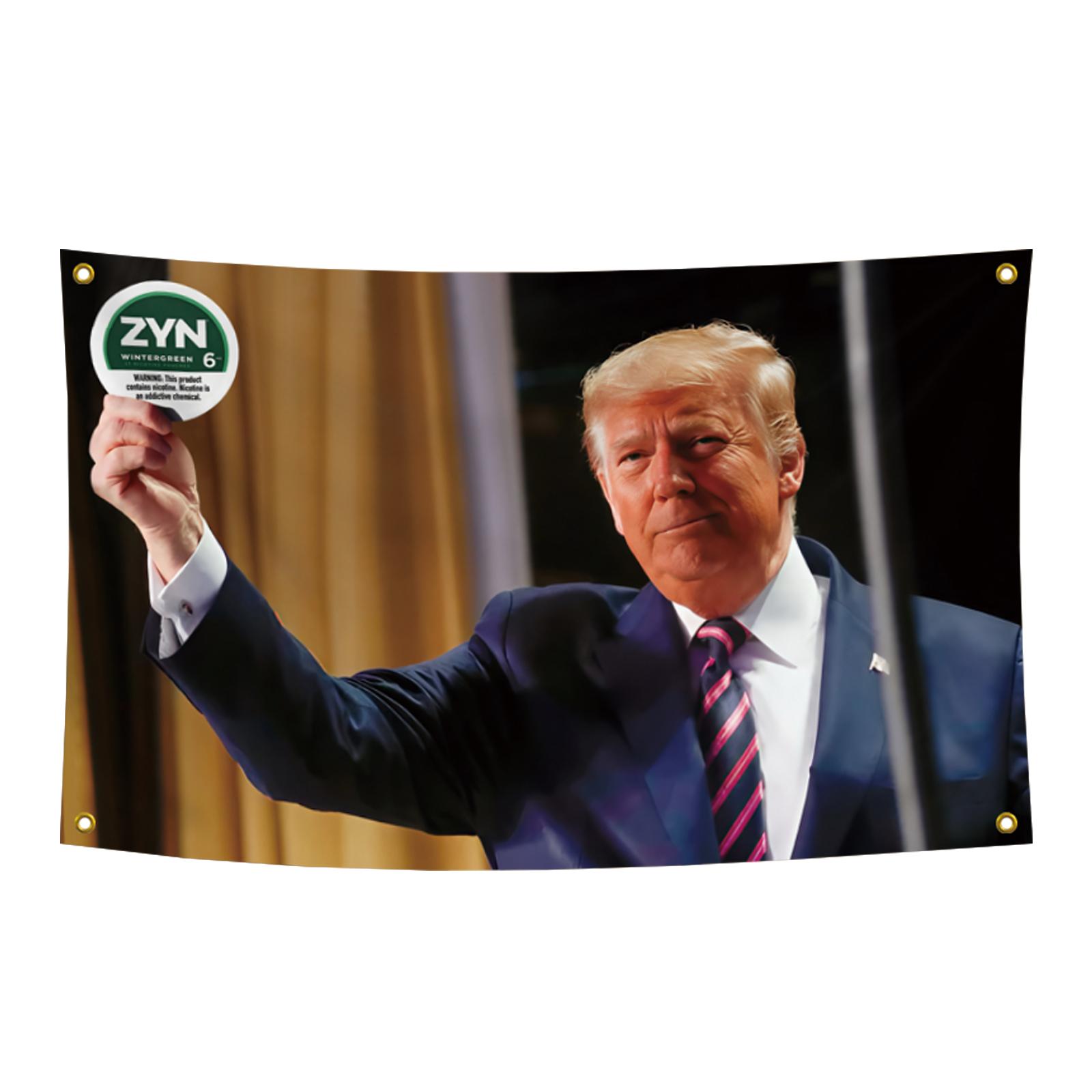 Donald Trump ZYNs Flag 3x5 Ft Tapestry Decor