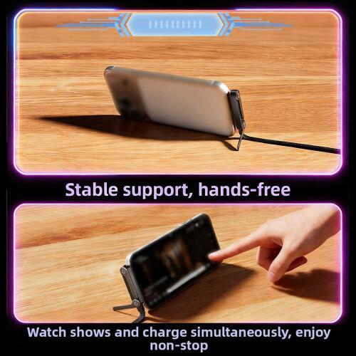 240W Fast Charging Cable Type C 5 FT, Invisible Stand Charging Cable, Flat 30 W Lightning Cable,65 W Type A Cable Right Angle,for iPhone 17 Series, Samsung Galaxy S25 S24 Ultra etc (BlacK) 240W Fast Charging Cable Type C 5 FT, Invisible Stand Charging Cable, Flat 30 W Lightning Cable,65 W Type A Cable Right Angle,for iPhone 17 Series, Samsung Galaxy S25 S24 Ultra etc (BlacK)