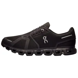 ON Cloud 6 'Triple Black' Men's Running Walking Gym Everyday Use Breathable Comfortable Sneaker Shoe Boy