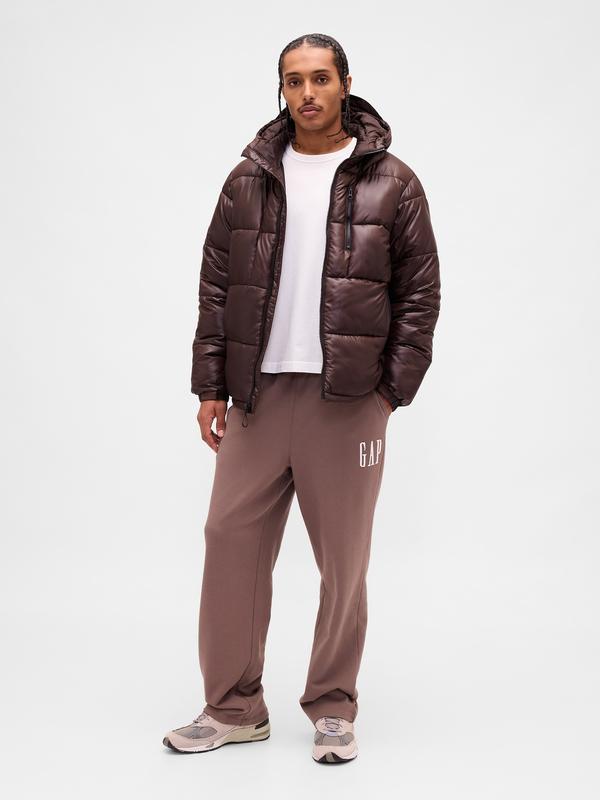 Gap Men's Heavyweigtht Relaxed Logo Sweatpants  - Gender Neutral