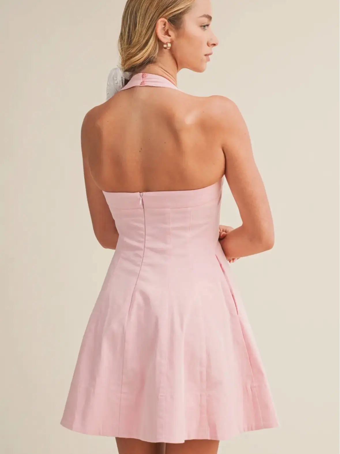 halter mini dress pink - TikTok Shop halter mini dress pink - TikTok Shop