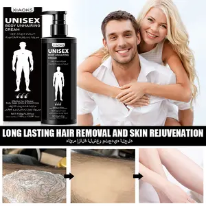 ROZINO Unisex Body Unhairing Cream 150g Effective for All Skin Types Safety Smoothness Gentle Formula Painless Hair Removal