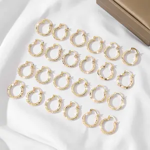 Mini Geometric Hammered-Effect