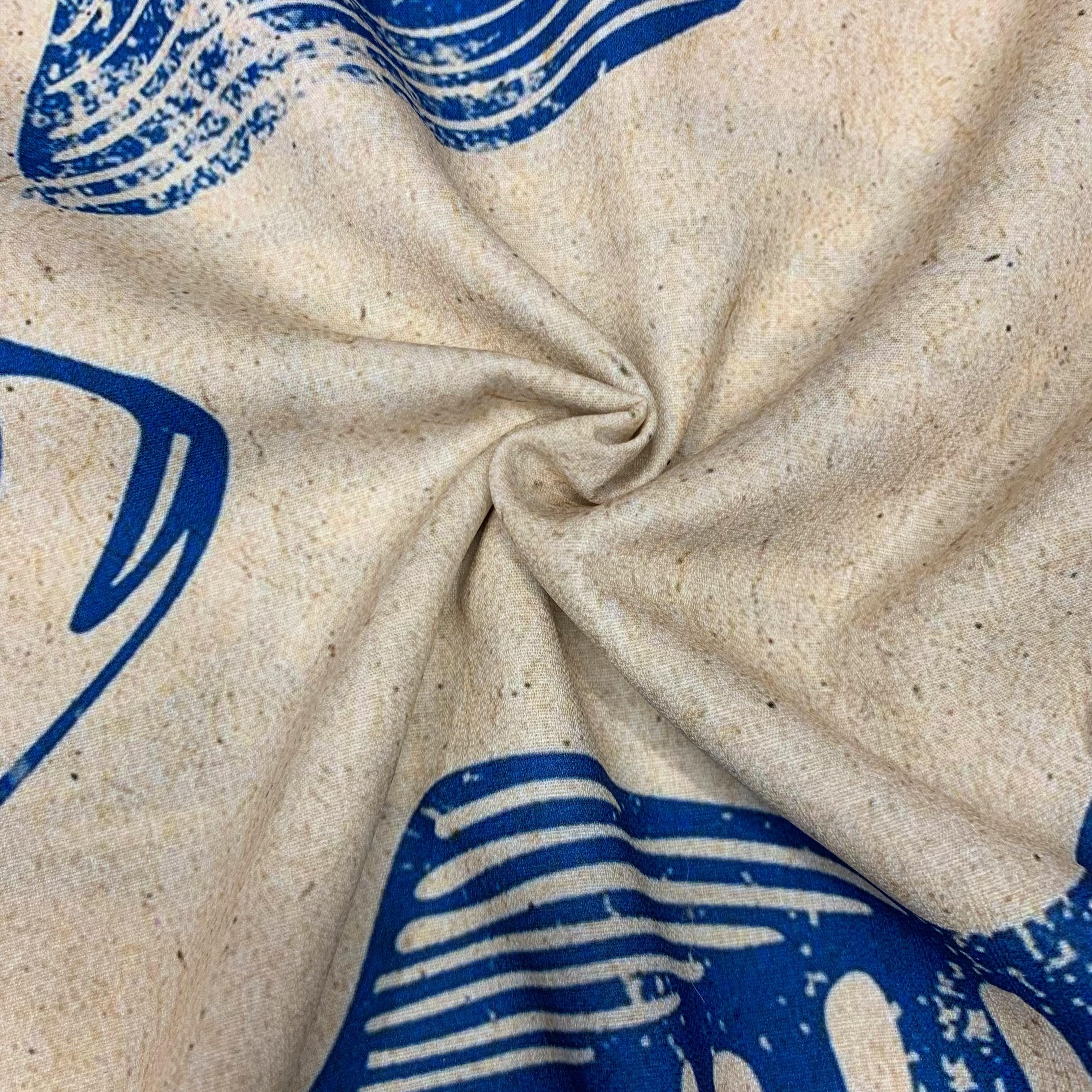 Vintage Sardine Print Wide-Leg Palazzo Pants Nautical Pattern Design Women Trousers for Coastal Outfits #SpringStatements