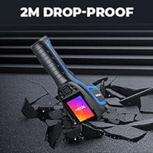 TOPDON TC004 Thermal Imaging Camera, 256 x 192 IR High Resolution Handheld Infrared Camera