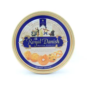 Royal Danish Premium Butter Cookies Festive Tin 454g  (16 ounce)