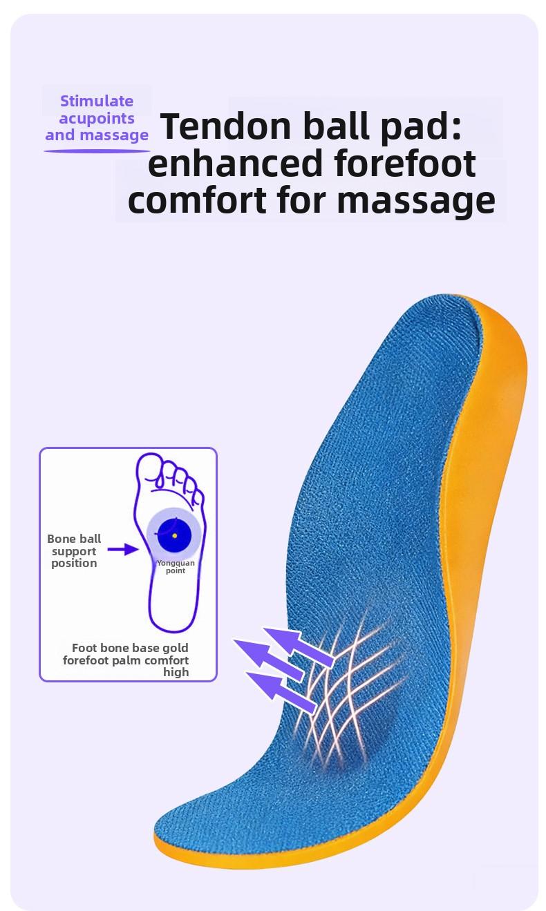 Kids Orthotic Flat Foot Insoles |     Breathable Anti-Slip Arch Support, Corrects Inward/Outward Gait & X/O Leg Deformities