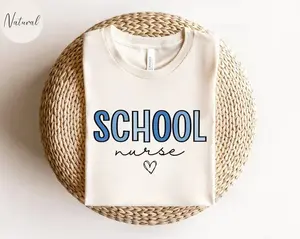 School Nurse Shirt, School Nurse T-Shirt, Registered Nurse Shirts, Gift For School Nurse Gifts, School Nurse Tee, Nursing School Grad Tshirt Menswear Top