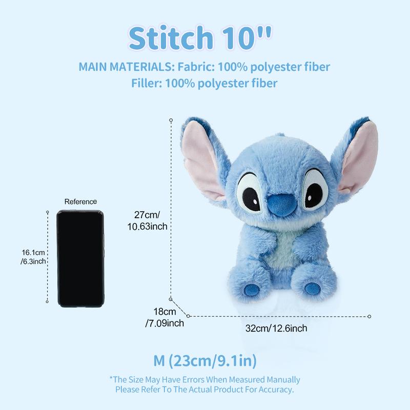 【Holiday Gift】Disney Stitch Basic Style Sitting Plush Doll - Soft Cuddly Stuffed Toy, Adorable Home Decor & Sweet Gift for Her| Shopping Bag , Holiday & Holiday Haul 【Holiday Gift】Disney Stitch Basic Style Sitting Plush Doll - Soft Cuddly Stuffed Toy, Adorable Home Decor & Sweet Gift for Her| Shopping Bag , Holiday & Holiday Haul