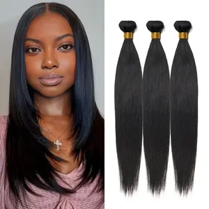RAGAZZE 12A Human Hair Bundles, 10-30 Inches Straight of Body Wave And Deep Wave Hair Bundles, 100% Unprocessed Burmese Virgin Human Hair Extensions, Raw Hair for Quick Weaving and Sewing, Shiny and Lustrous Hair Bundles, Natural  Black glossy curly