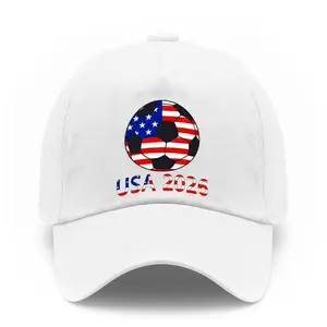 World Cup Soccer Hat 2026 - Adjustable Baseball Cap Merchandise Gifts Accessories Decorations