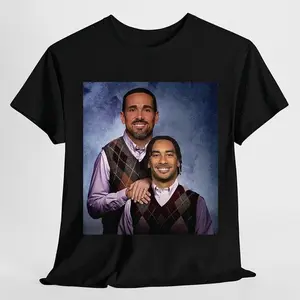 [ SPORTS GRAPHIC TEE - SALE UP TO 45% ] Comfort Color Vintage Jordan Love Matt LaFleur Football Shirt, Greenbay Step Bros Tee, Funny Football Gift Unisex