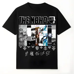 The NBHD Album Era TShirt, The Neighbourhood Discography Timeline Graphic, The Neighbourhood Indie Rock Graphic Shirt, For Alternative Music Fans & NBHD Lovers, Perfect Gift For The Neighbourhood Fans