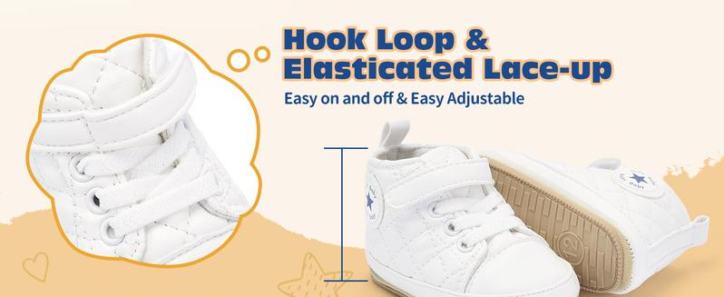 Baby Shoes Infant Cozy Sneakers Toddler Walking Shoes Newborn Boy Girl First Walker Shoes Lightweight Comfy Durable Slippers for 6 Months -9 Moths-12 Months-18 months Perfect for Little Kids Prewalker Shoes for 0-1-1.5yrs old