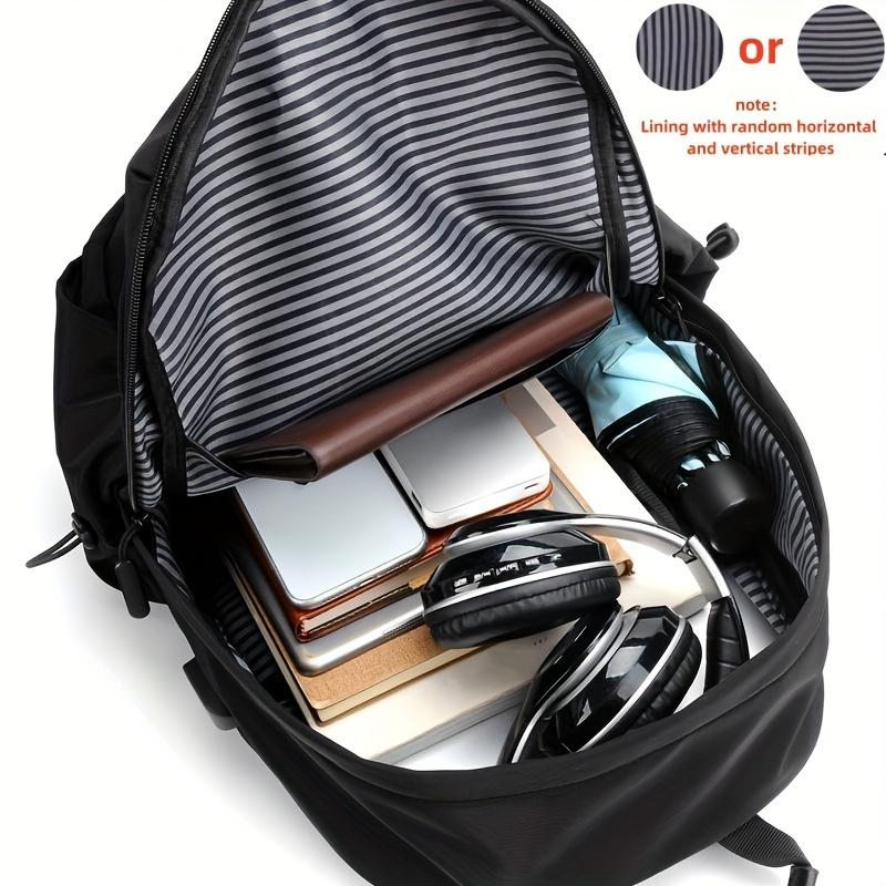 Lightweight Laptop Backpack for Men & Women, Carbon Black - Tablet Pocket, & - Business Travel,, Commuter Backpack, Adjustable Padded Straps, Durable & - Compatible with 15.6-inch Devices