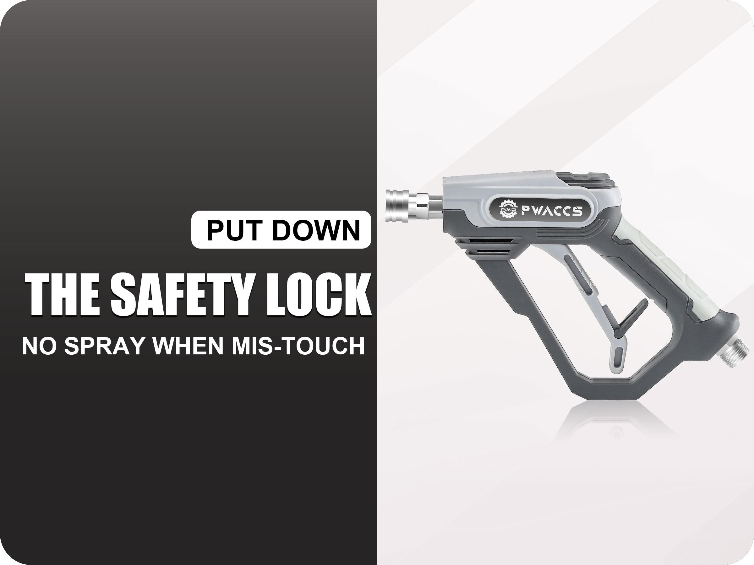 PWACCS Pressure Washer Foam Cannon 4000 PSI with Short Handle, 1.5 Liter, M22-14mm Fitting, High-Density Foam for Car Wash and Versatile Cleaning