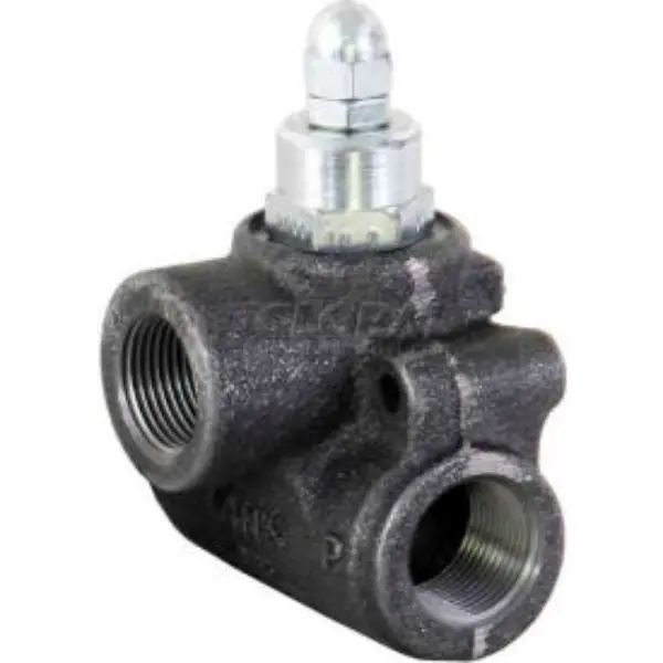 Buyers Products B922708 HRV10018 Pressure Relief Valve - Expertly Crafted from Superior Materials, 1" NPT Ports, 30 GPM, 1501-3000 psi Range, 1.75" H x 2.75" W x 5.5" L, 2.43 lbs, Reliable Long-Lasting Performance, In-Line Relief Valve