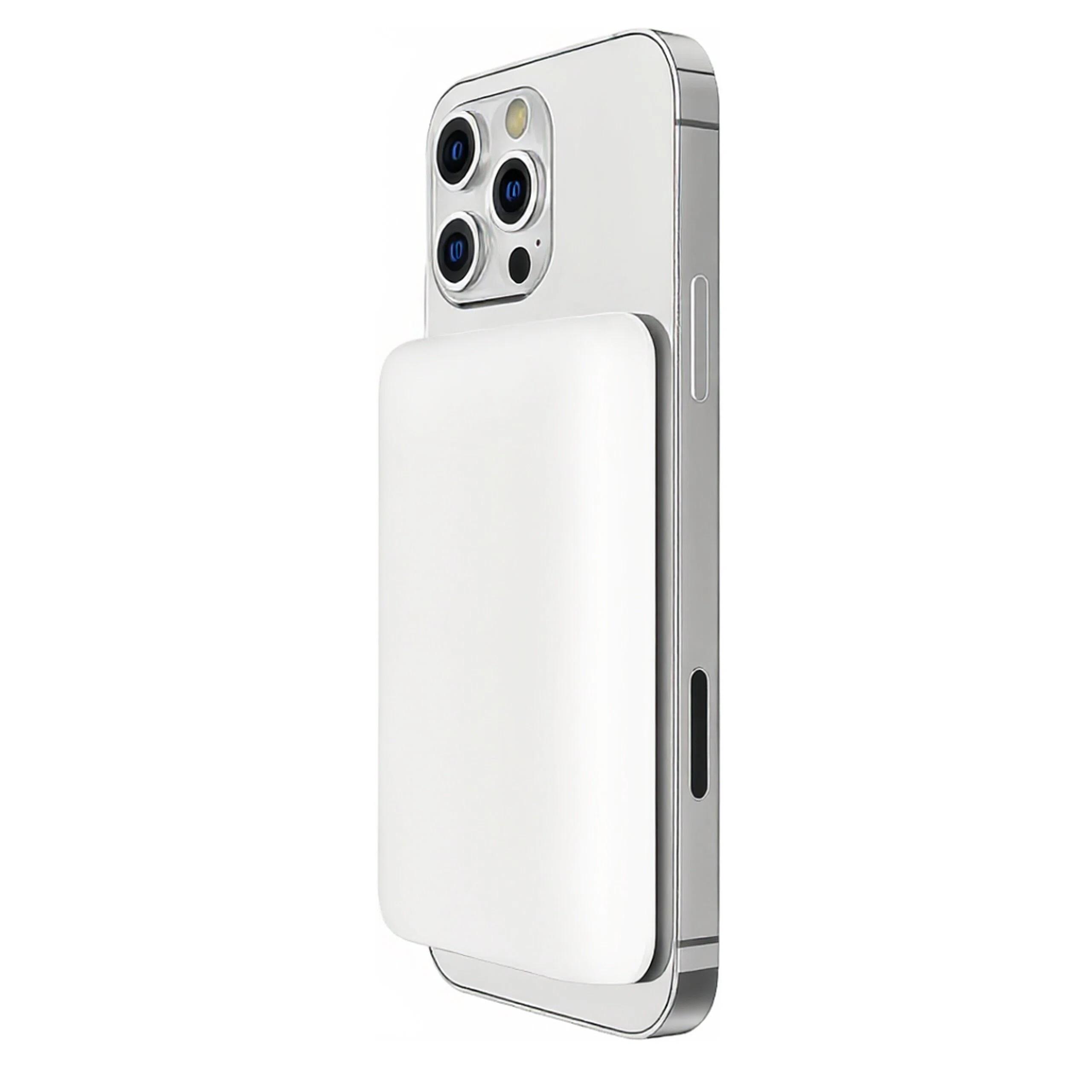 MagSafe Magnetic Power Bank, compatible with all iPhone models from 8 to 17, features magnetic fast charging, 5000/10000mAh dual capacity options, and is a wireless portable power bank available in three colors.