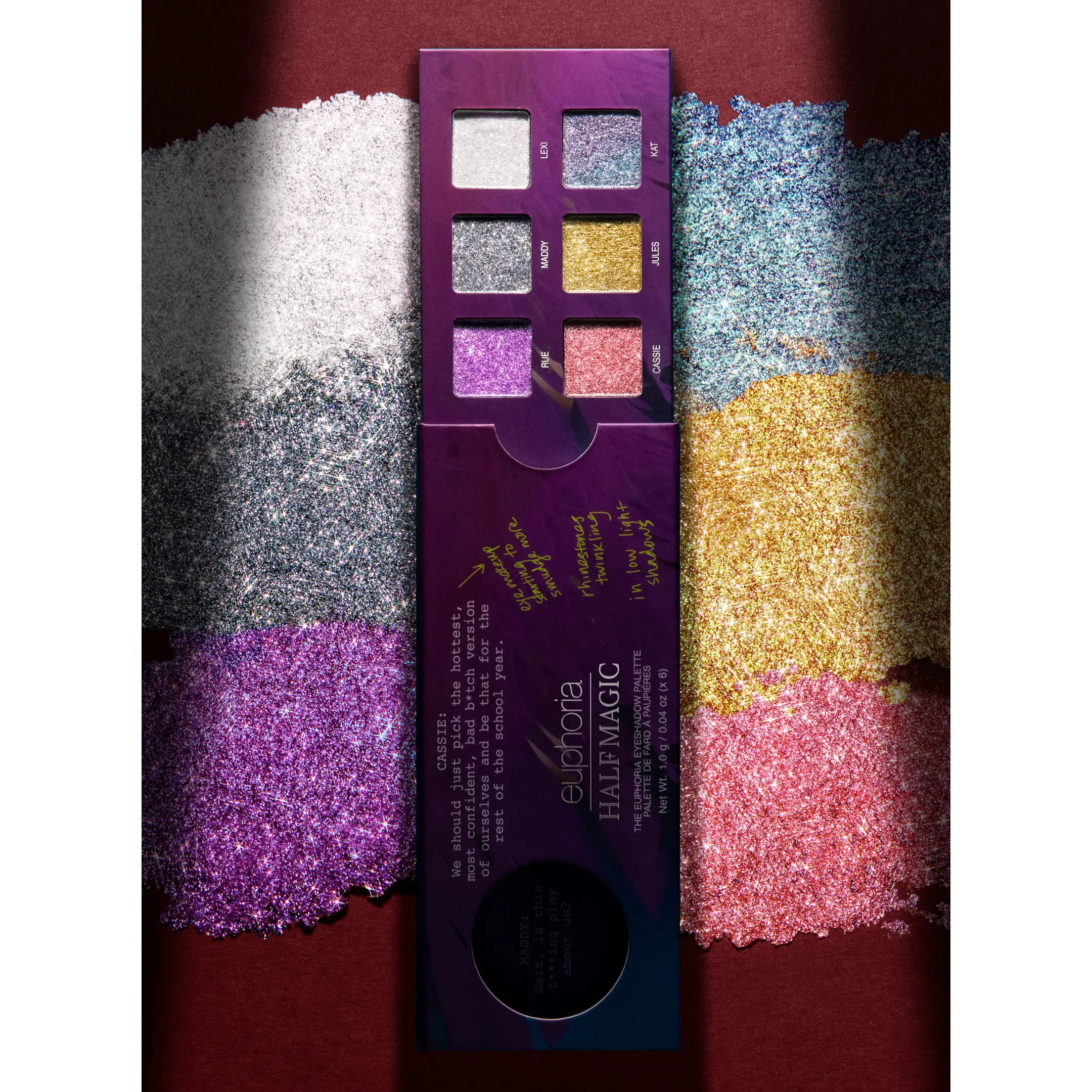 EUPHORIA X HALF MAGIC EYESHADOW PALETTE