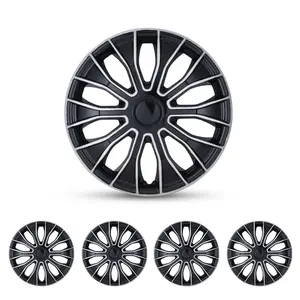 WOLFSTORM 4-Pack 16 Inch Universal Hubcaps for Steel Wheel Rims Cover