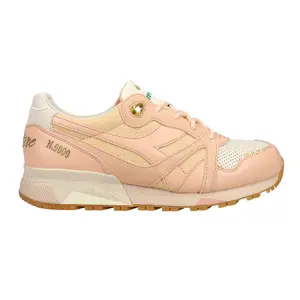 diadora Mens N9000 Ice Cream X Feature Perforated Lace Up Sneakers Shoes Casual - Pink