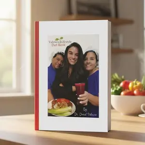 Dr. Valencia Diet Book: Valencia Lifestyle (English + Spanish) | 28-Day Meal Plan for Weight Loss & Blood Sugar Control