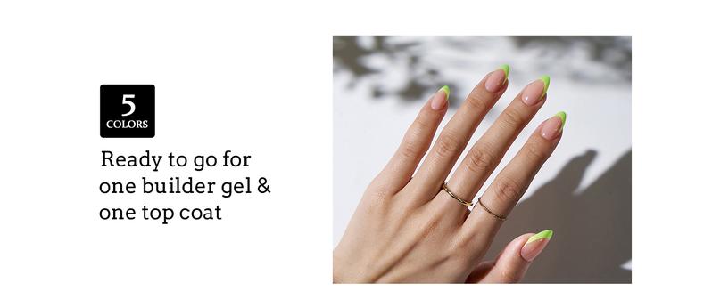 BTArtboxnails XCOATTIPS Press on Nails - 150pcs Brighter pastel Short Square or Almond or Coffin French Tips, Brighter pastel Soft Gel False Nail, Soak Off Acrylic Fake Nails Extensions