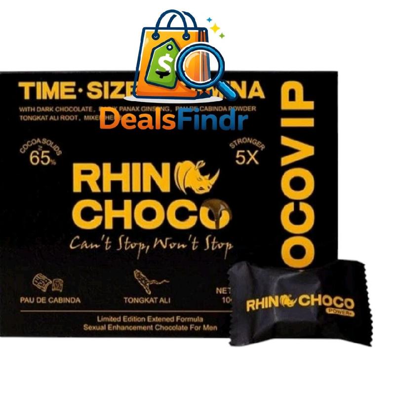 Rhino Choco VIP – 12 pk -Premium Chocolate Formula | Limited Edition