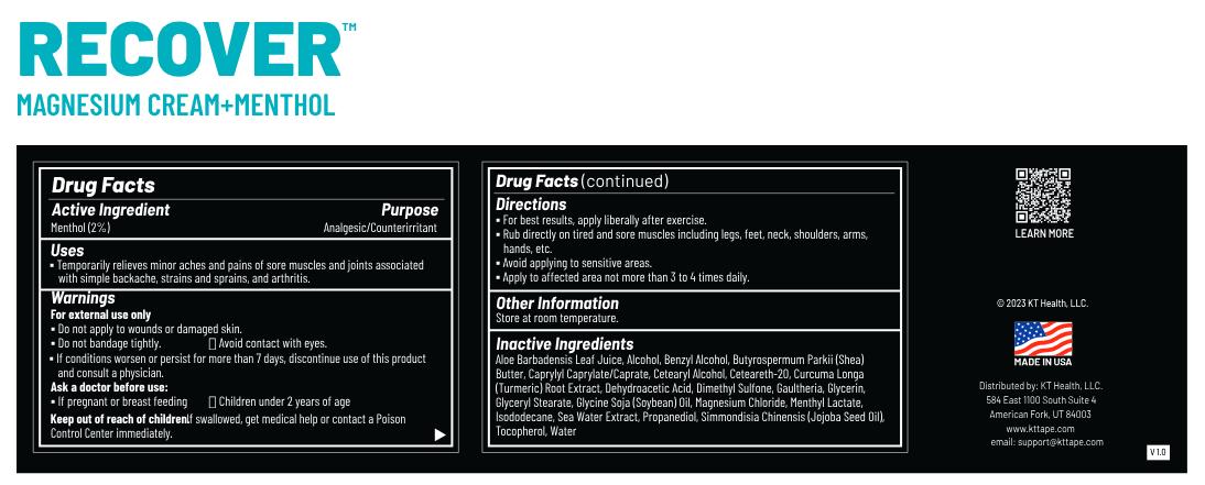 KT Health Magnesium Creams - Activate Muscle Care with Arnica to Warmth Up Muscles + Stiffness Relief - Recover Cools and Relaxes Post Workout Performance Warming KT Health Magnesium Creams - Activate Muscle Care with Arnica to Warmth Up Muscles + Stiffness Relief - Recover Cools and Relaxes Post Workout Performance Warming