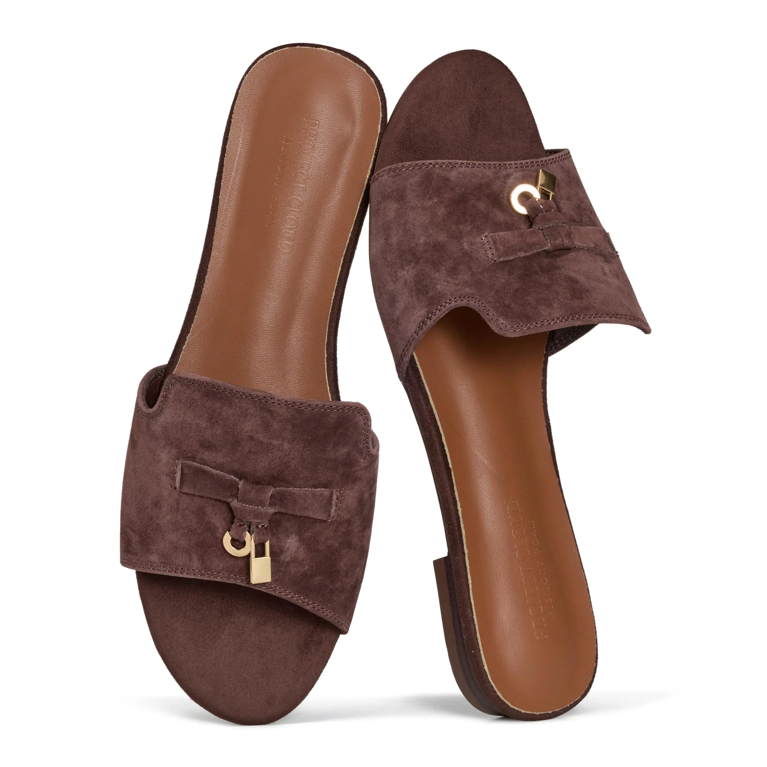 Project Cloud Women's | Genuine Leather Sandals Women Dressy | Memory Foam | Lightweight | Non-Slip - Cannes