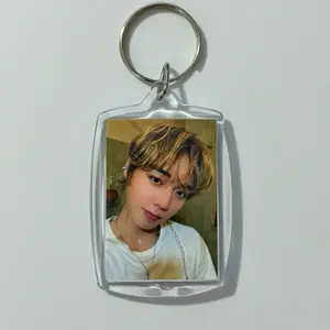 K-Pop Concert Member Ji - Hoon Fanmade Merch Photo Deco Accessory Acessories Acrylic Keychain Charm Keyring Bias