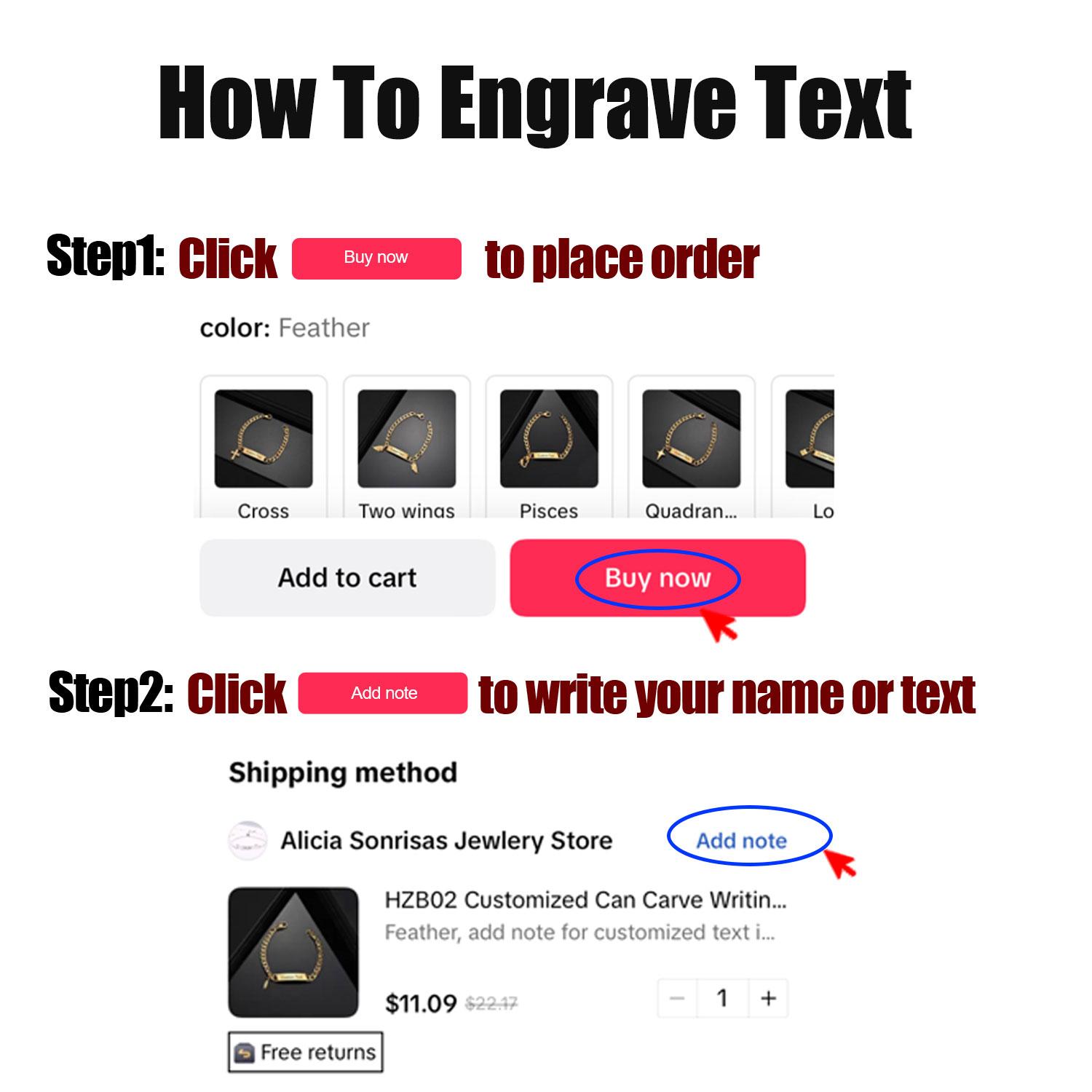 511 Customized Engraved Personalized Glossy Pendant Titanium Steel Rectangle Necklace Valentine's Day Gift