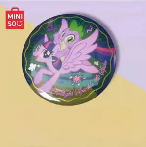 [Limited Gift] MINISO My Little Pony Official Supernova Badge Blind Box | Dreamy Appearance, Full of Texture  075