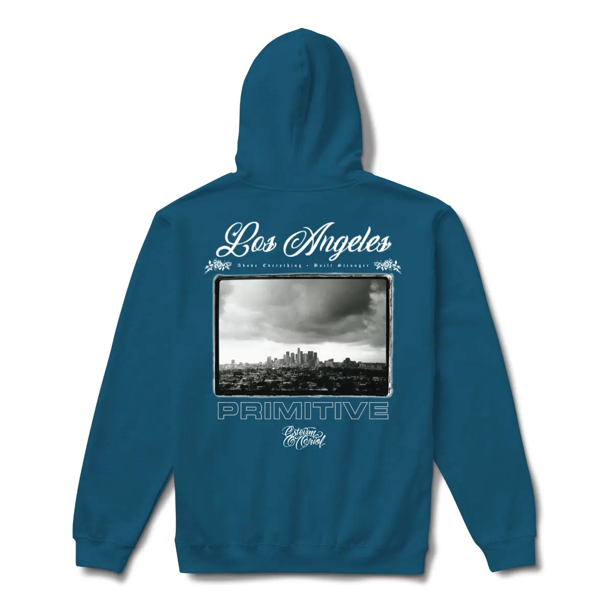 Primitive Skateboarding Men's Regular Fit Hoodie - City of Angels, Menswear Casual Apparel, Men's Tops & Sweatshirts
