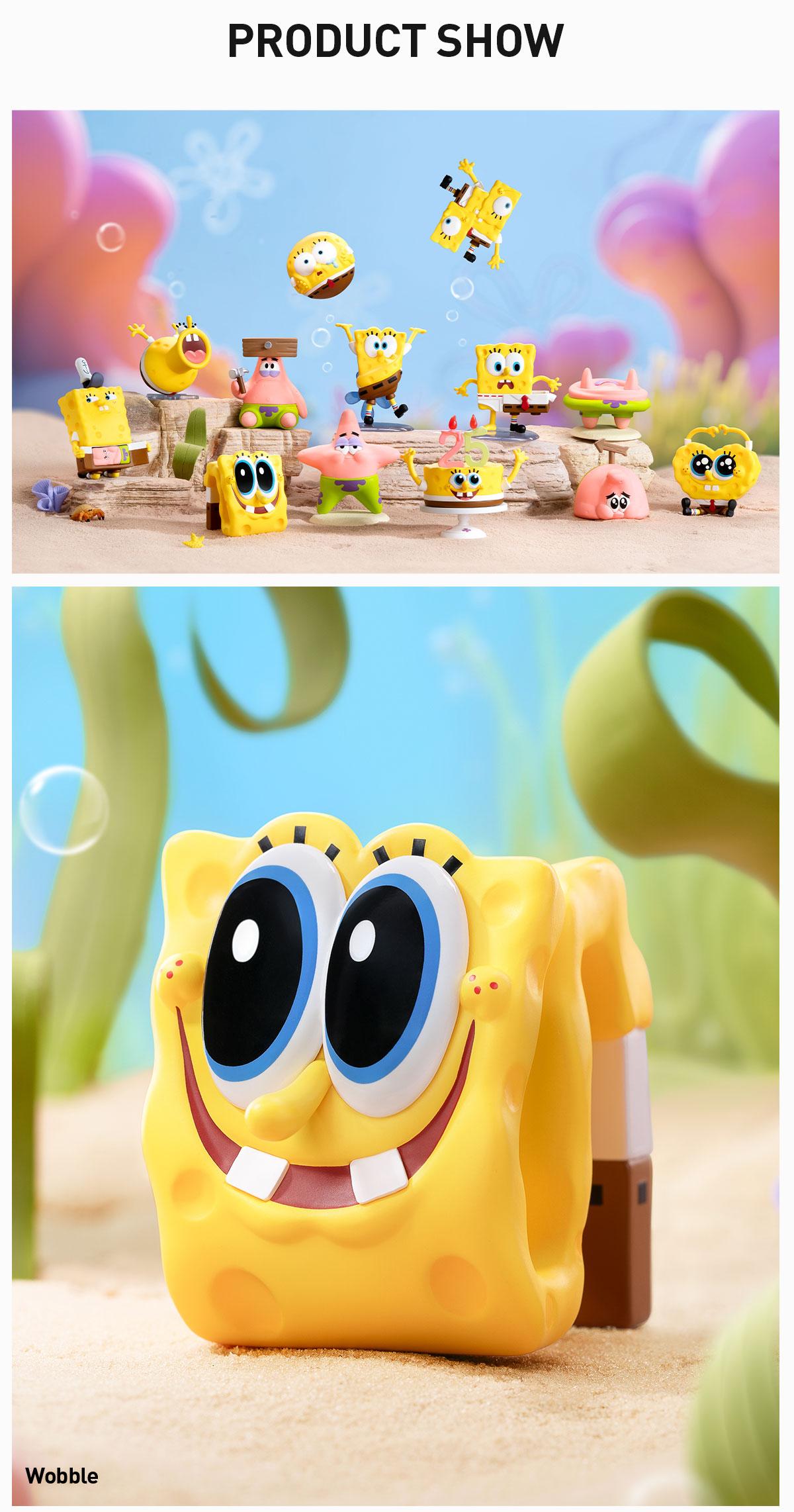 POP MART SpongeBob SquarePants Daily Quirks Series Figures, Blind Box, Mystery Box POP MART SpongeBob SquarePants Daily Quirks Series Figures, Blind Box, Mystery Box