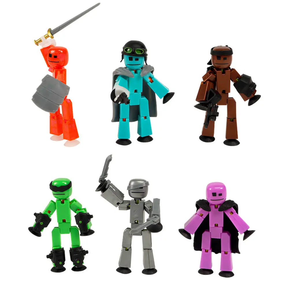 StikBot Off the Grid 6-Pack | Action Figures & Accessories