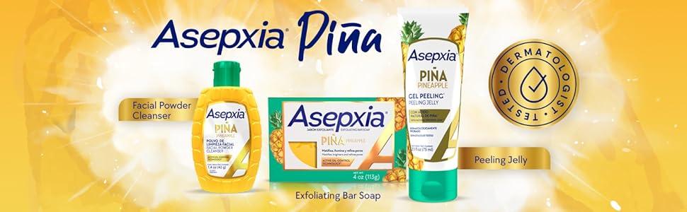 Asepxia Face Peel, Single Pack, Facial Exfoliator Peeling Jelly with Natural Pineapple Enzyme, Non-Abrasive Gentle, Hydrating, Cleansing & Exfoliating Gel-Based Skin Care, 2.5 ounce Asepxia Face Peel, Single Pack, Facial Exfoliator Peeling Jelly with Natural Pineapple Enzyme, Non-Abrasive Gentle, Hydrating, Cleansing & Exfoliating Gel-Based Skin Care, 2.5 ounce