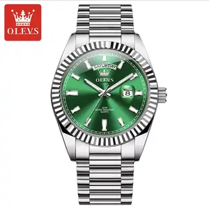 Day Date - Sliver / Green