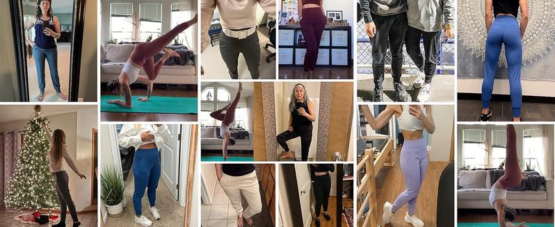 G Gradual Women's Joggers High Waisted Loose Leggings for Women Lightweight Stretchy Casual Sweatpants with Pockets Yoga Pants Gym Outfits, Workout, Athletic, Lounge