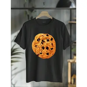 100% Cotton Chocolate Chip Cookie Costume Shirt Last Minute Lazy Party T-Shirt