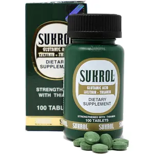 Sukrol-Vitamin, Improve Healthy Brain Function, 100 Tablets, Bottle