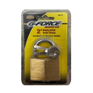 Solid Brass Padlock 2"