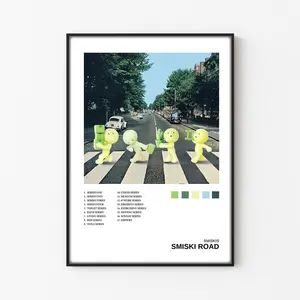 Smiski On The Move Poster - Canvas