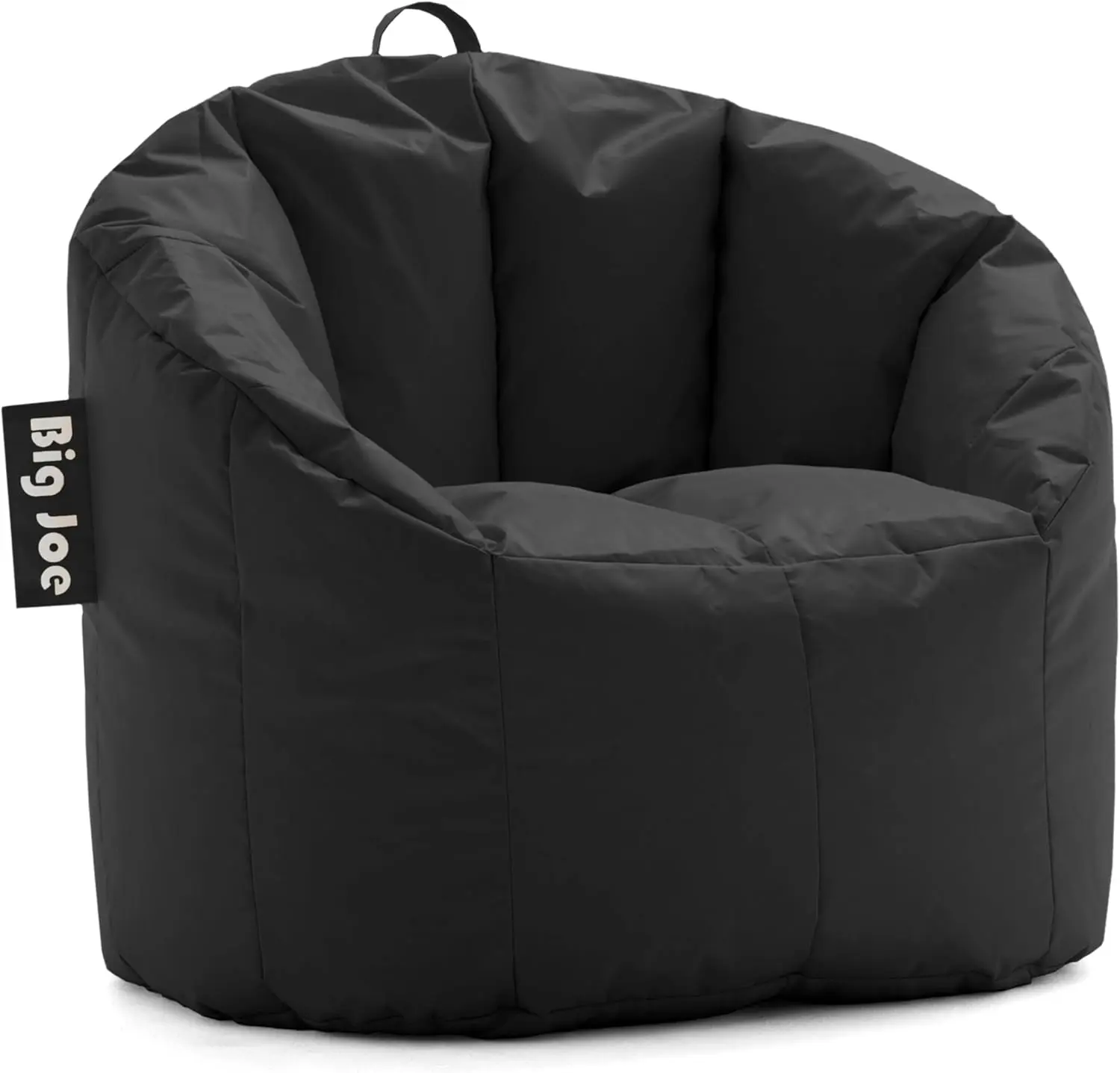 X&D Fully Assembled Armless Single-Seat Modern Comfy Outdoor Bean Bag Chair - Sturdy Stretch Smartmax Nylon Fabric, Fire Safety Label, for Casual Settings, Outdoor Chairs