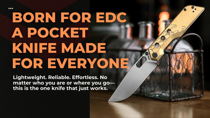 Artisan Cutlery Beest Liner Lock Front Flipper&Thumbs Hole Knife Aluminum/Brass Handle (3.65'' Stone Wash AR-RPM9 Blade)