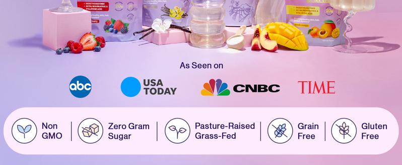 Fuel Multi Collagen Peptides Hydrolized ALL IN ONE Beauty Powder 11 Ingredients for Glowing Skin Healthy Hair & Nail Care GMO-Free Dietary Supplement Mixed Berry Flavor 20g Protein Digestive Enzymes Biotin Resveratrol Hyaluronic Acid